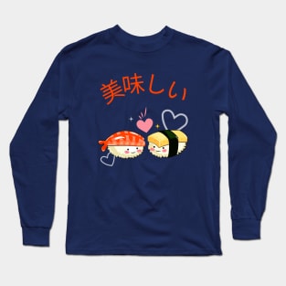 Delicious Sushi v1 Long Sleeve T-Shirt